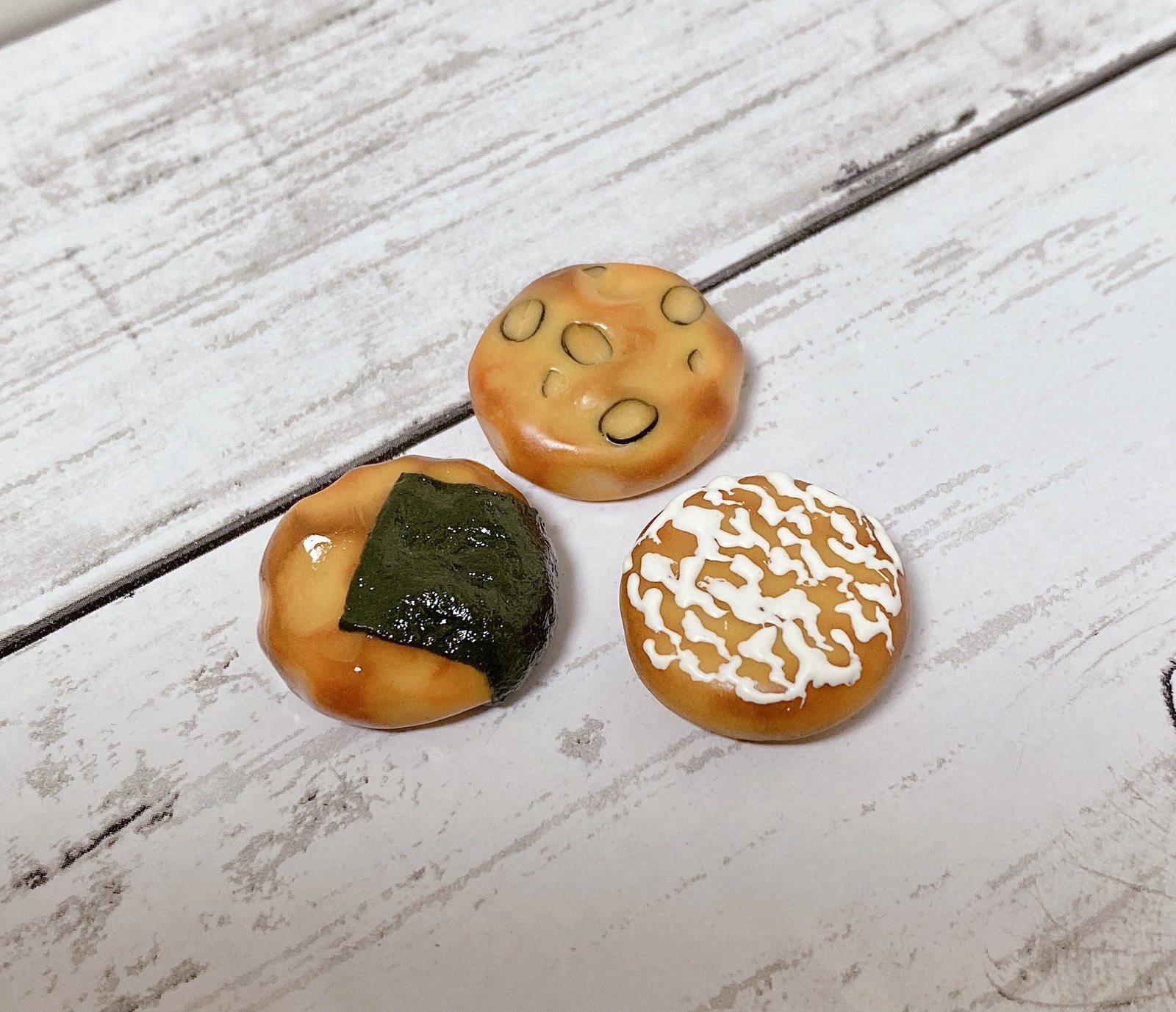 ♡チキン南蛮バーガーCookie♡こぐま　フェイクフード　樹脂粘土　チャーム ♡チキン南蛮バーガーCookie♡こぐまフェイクフード樹脂粘土チャーム