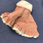 犬服　ふりふりシャツワンピ　オーダー