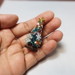 クリスマス　ミニチュア　ツリー