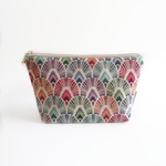 《summer SALE 20%OFF》mont bouche 虹色ポーチ（マチ付き／Ｌ）