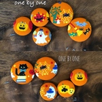 【送料無料】くるみボタン　ハロウィン