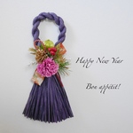 しめ縄風リース ＊  New year 