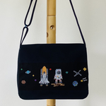 通園ショルダー　幼稚園通園バッグ　通学バッグ［宇宙飛行士］