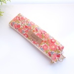 【STさまご予約品】LIBERTY　リバティ　Betsy　ベッツィ　2011　ピンク系　 ◆　ビニコのマチ付きペンケースS