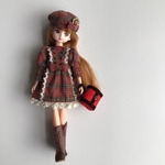 アウトフィット(リカちゃん　ブライスサイズ)ドール服セット