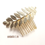 gold leavesのコーム（再販）