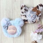 着ぐるみロゼット　アニマルファーロゼット　くま　ねこ　うさぎ