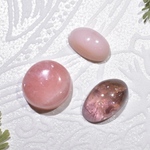激安！天然石ルースセット　No.19　インカローズ　ルベライト　ピンクオパール