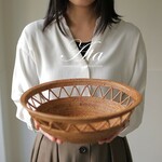 大きめのベジタブルストッカーかご♪ 根菜かご 小物入れ お菓子入れ 果物かご みかんかご Ａ４１