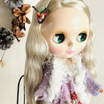 ネオブライスコート&ヘアピン 2点セット　⭐︎ブルーベリー⭐︎
