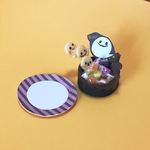 ミニチュア　ハロウィン★おばけさんお菓子box  