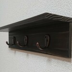 ウォールラック【棚&フック(中)付き】
