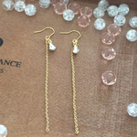 《送料無料》simple♡チェーン♡ピアス