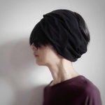 ターバンなヘアバンド　ブラック