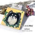 ペットの似顔絵・肖像画、木板 アートパネル（犬 猫 うさぎ インコ フェレット ペットグッズ 記念日）