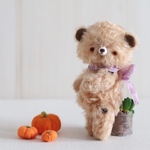 約9.5cm フワフワ モコモコ テディベア クマさん