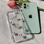 リニューアル再販【パンダ が いっぱい の スマホケース】iPhoneケース クリアケース スマホケース 韓国雑貨 iPhone12 iPhone11 iPhoneXS アニマル iPhone13