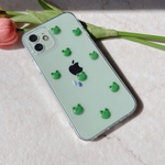 【かえる が いっぱい の スマホケース】iPhoneケース/クリアケース/スマホケース/韓国雑貨/iPhone12/iPhone11/iPhoneXS