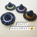 🎃魔女のキラキラ帽子🎃