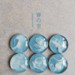 春の空　-はるのそら-　｜耳飾り　15㎜