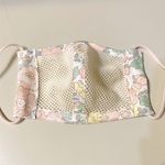 サイズが選べるメッシュマスク𖦊ັベッツィ♪ペールピンク