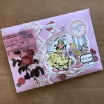 封筒　コラージュセット　T