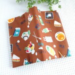 【新書size】喫茶店📖布のブックカバー