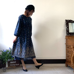 彩(いろどり)のレイヤーワンピース