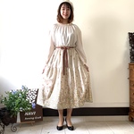彩(いろどり)のティアードスカート