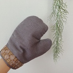 刺繍リボン　ミトン