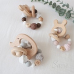 イニシャル Dream baby bracelet (歯固めブレスレット)