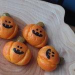 食いつくせハロウィン★かぼちゃ飾りパン
