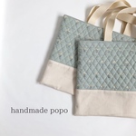 mint flower キルティングレッスンバック
