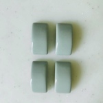 Grey Rectangle Cabochons