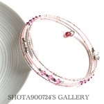 ❣️Thanks100❣️［再販3］湘南海岸からの贈り物🎁〜みしぇりー　ピンク　💕vol2〜　春　桜　スワロフスキー