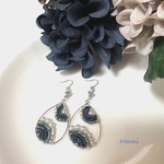 深海フープピアス