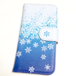 iPhone7/7plus対応手帳型ケース　SnowShower