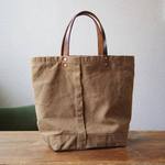 nori. トート　11号 帆布 ＋ used 革