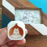 栗とくまのはんこ