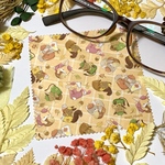 秋を詰め込んだミニメガネ拭き＊*