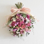 ドライフラワースワッグ"˚⁎⁺˳happy day !˚⁎⁺