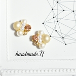 《再販》いちごミルクピアス／イヤリング