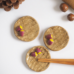 焼き芋でちいさい秋を半分こ　箸置き