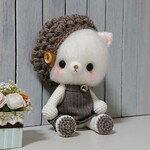 あみぐるみ＊白ねこさん