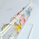 ＊お客様への感謝SALE＊蝶のフープピアス＊10月10日まで出品予定