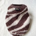 SALE❗️3S〜3L♡モコモコzebra♡裏地付きあったか♡タンクトップ