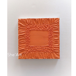 送料無料【1点もの・ハンドメイド】オレンジ×texture
