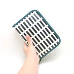 B6サイズの手帳・ブックカバー「竹林に降る雪」