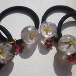 リアル桜のヘアゴム