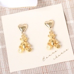ハートのくまさんピアス♡イヤリング